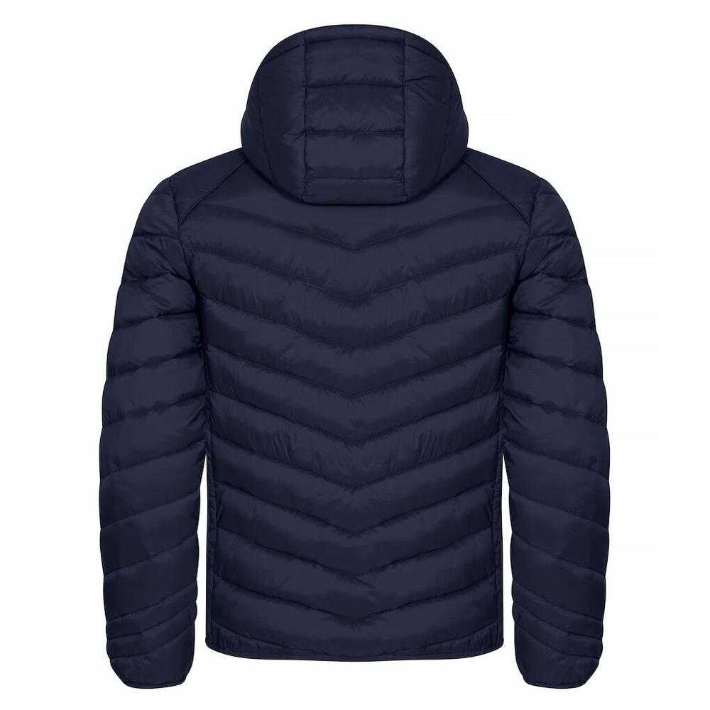 Dark Navy - Back - Clique Mens Idaho Padded Jacket
