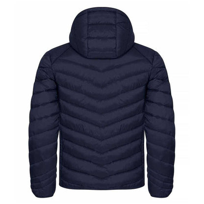 Dark Navy - Back - Clique Mens Idaho Padded Jacket