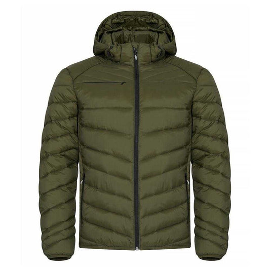 Fog Green - Front - Clique Mens Idaho Padded Jacket