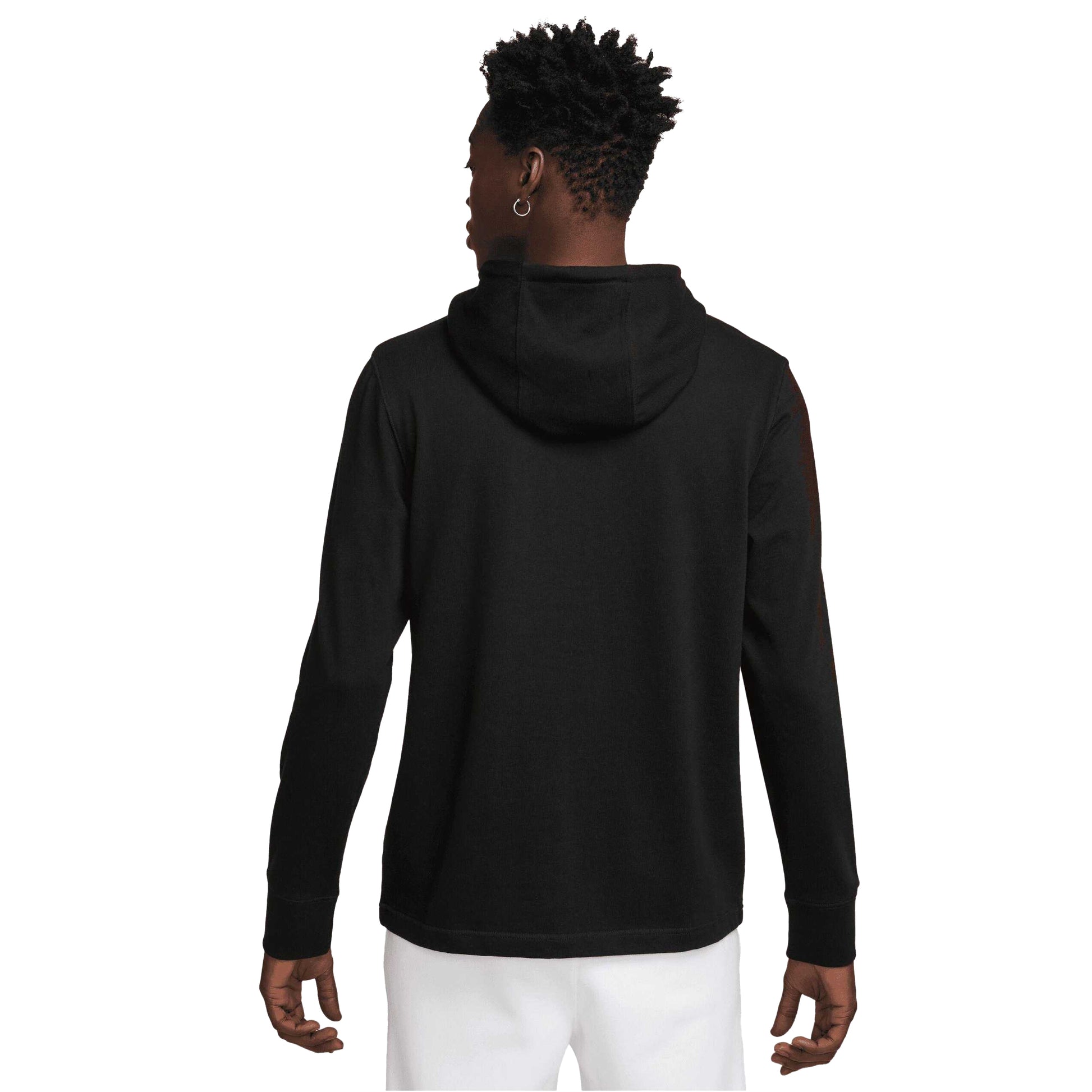 Black-White - Back - Nike Golf Unisex Adult Club Knitted Hoodie