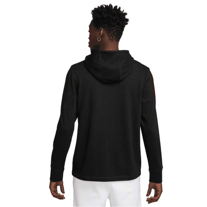 Black-White - Back - Nike Golf Unisex Adult Club Knitted Hoodie