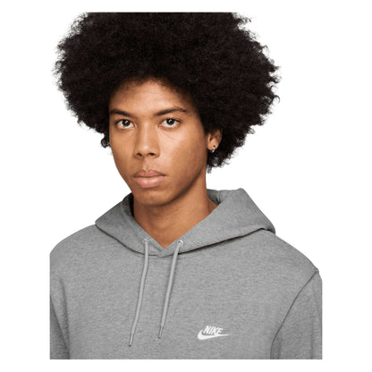 Dark Grey Heather-White - Side - Nike Golf Unisex Adult Club Knitted Hoodie