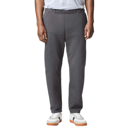 Charcoal - Side - Gildan Mens Softstyle Midweight Sweatpants