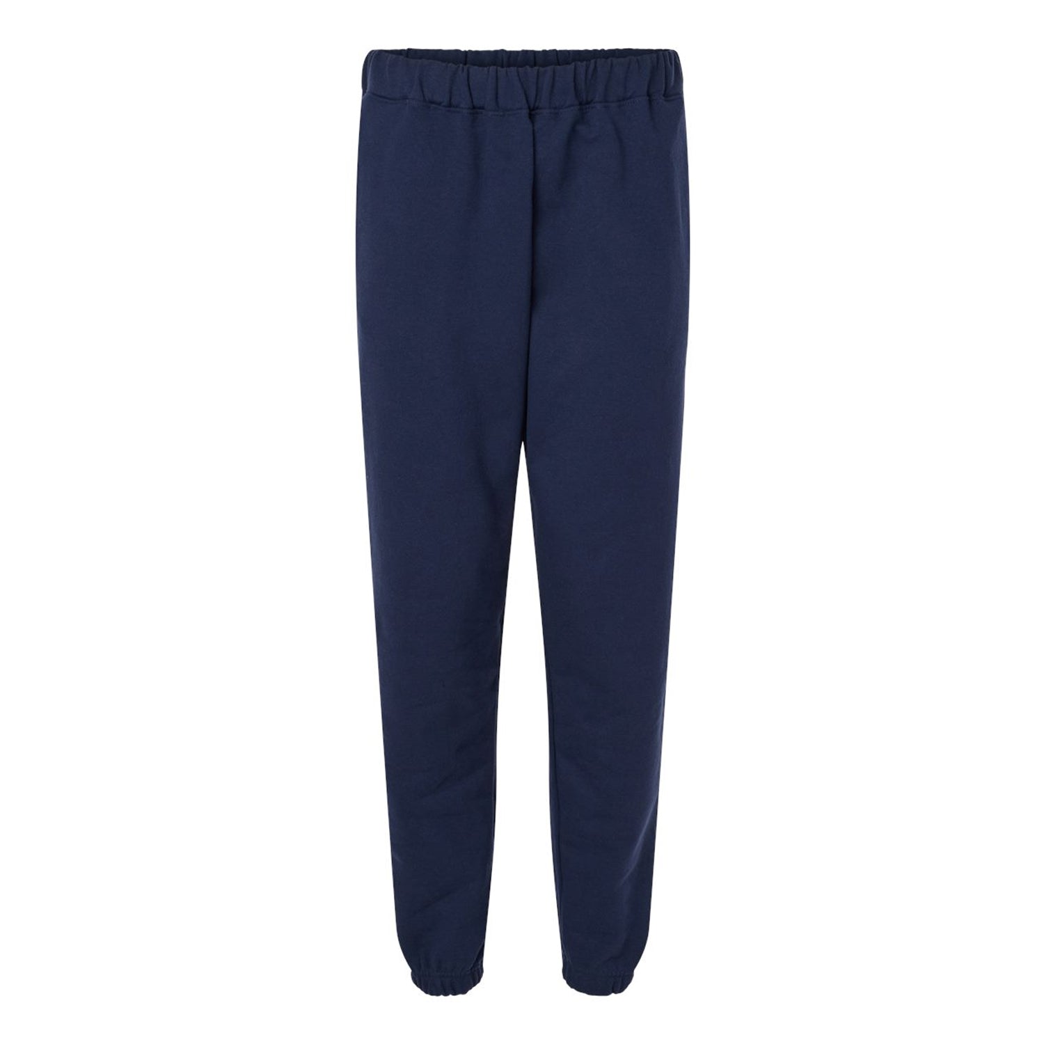 Navy Blue - Front - Gildan Mens Softstyle Midweight Sweatpants
