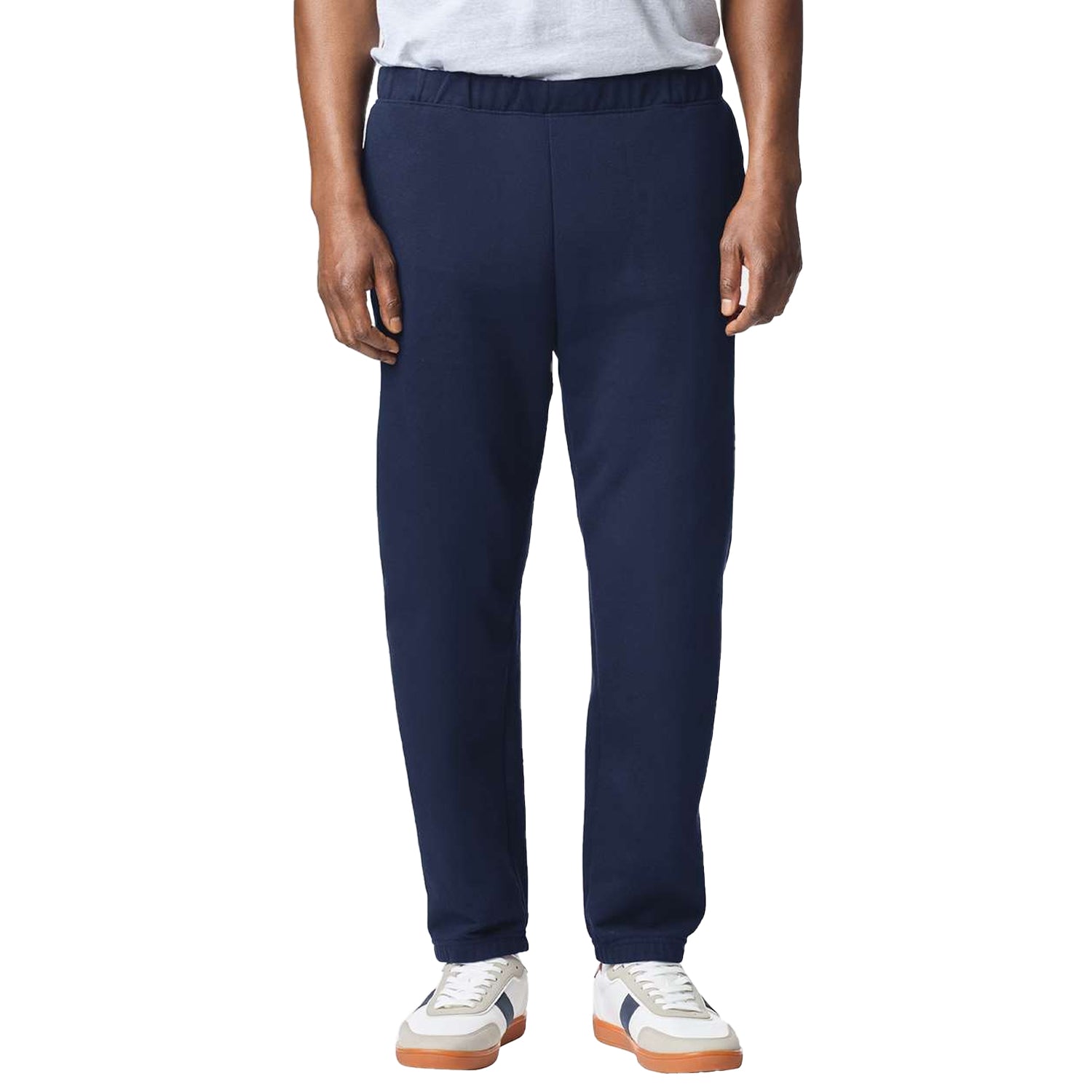 Navy Blue - Side - Gildan Mens Softstyle Midweight Sweatpants