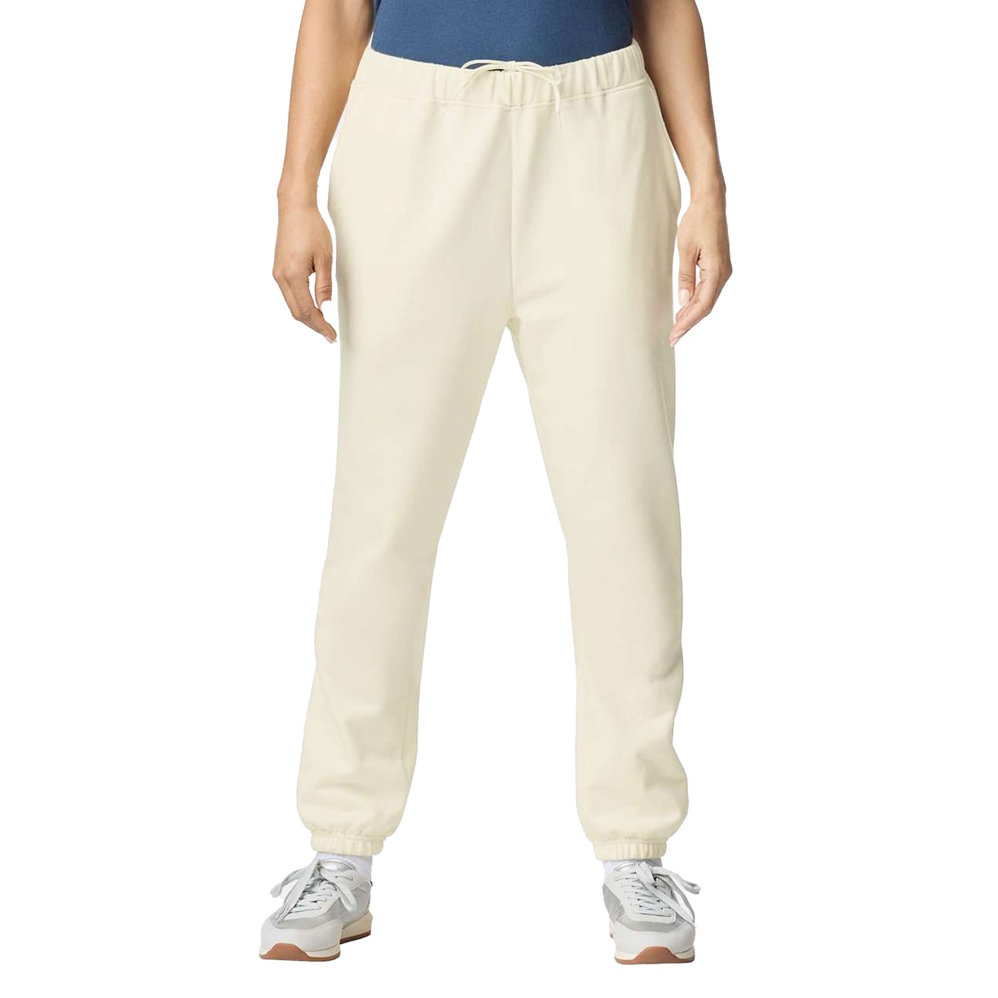Off White - Side - Gildan Mens Softstyle Midweight Sweatpants