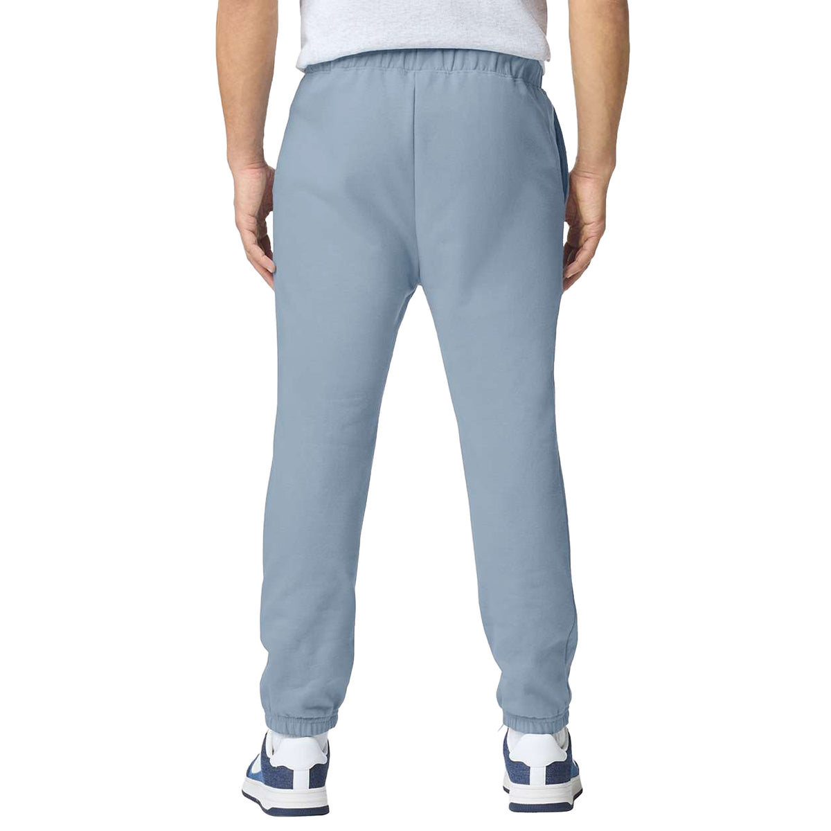 Stone Blue - Lifestyle - Gildan Mens Softstyle Midweight Sweatpants