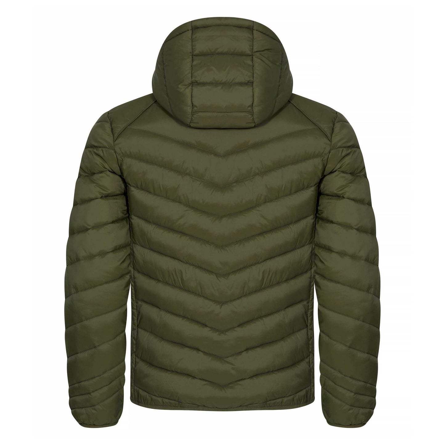 Fog Green - Back - Clique Mens Idaho Padded Jacket