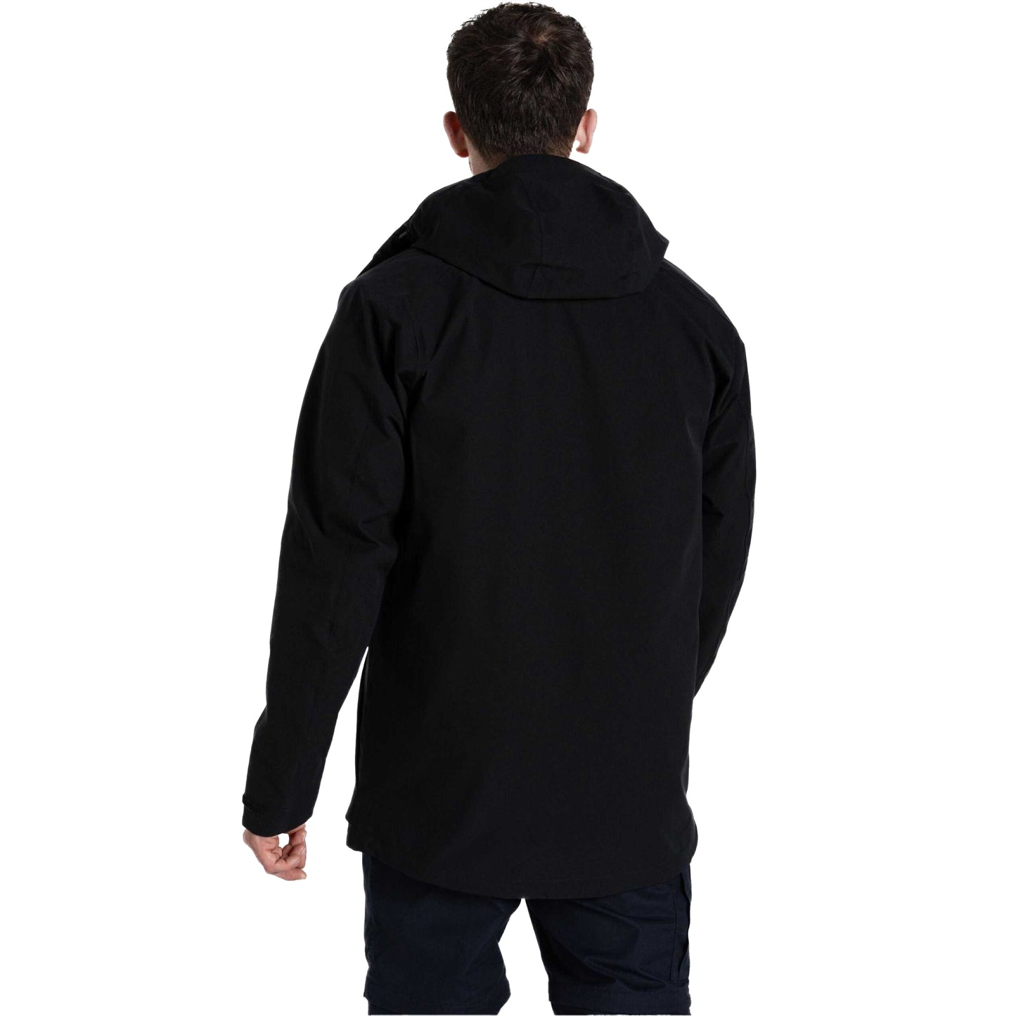 Black - Back - Craghoppers Unisex Adult Kiwi Pro Long Stretch Jacket