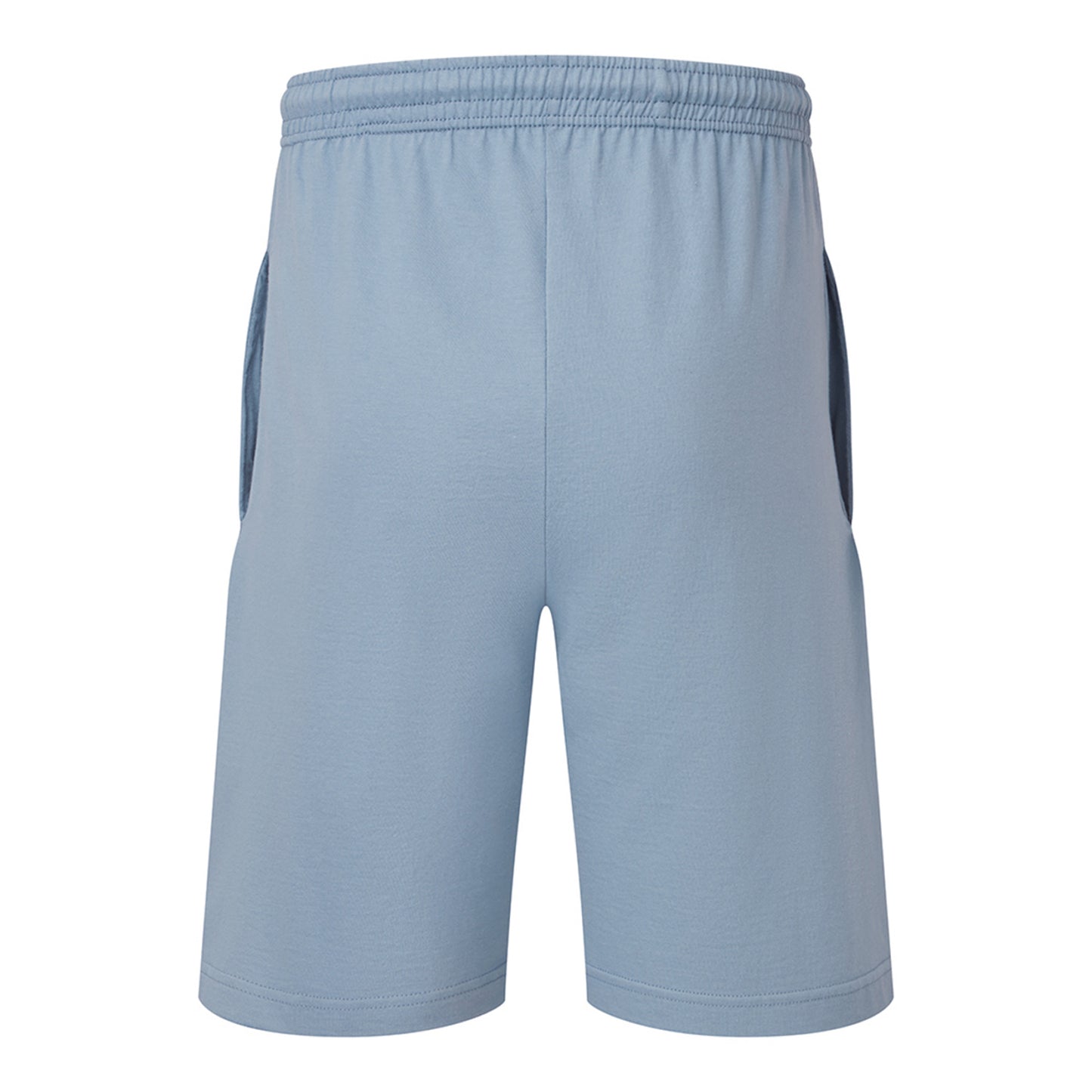 Mineral Blue - Back - Fruit of the Loom Mens Iconic Jersey Shorts