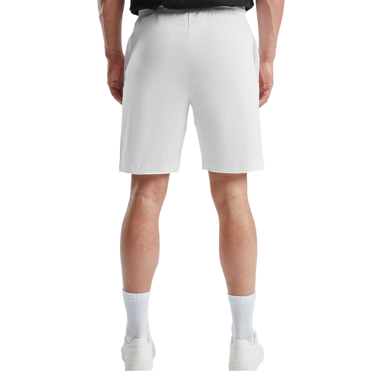 White - Lifestyle - Fruit of the Loom Mens Iconic Jersey Shorts