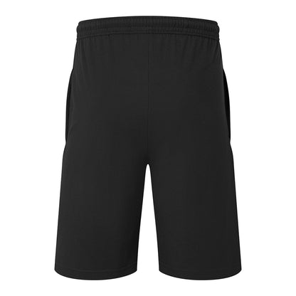 Black - Back - Fruit of the Loom Mens Iconic Jersey Shorts
