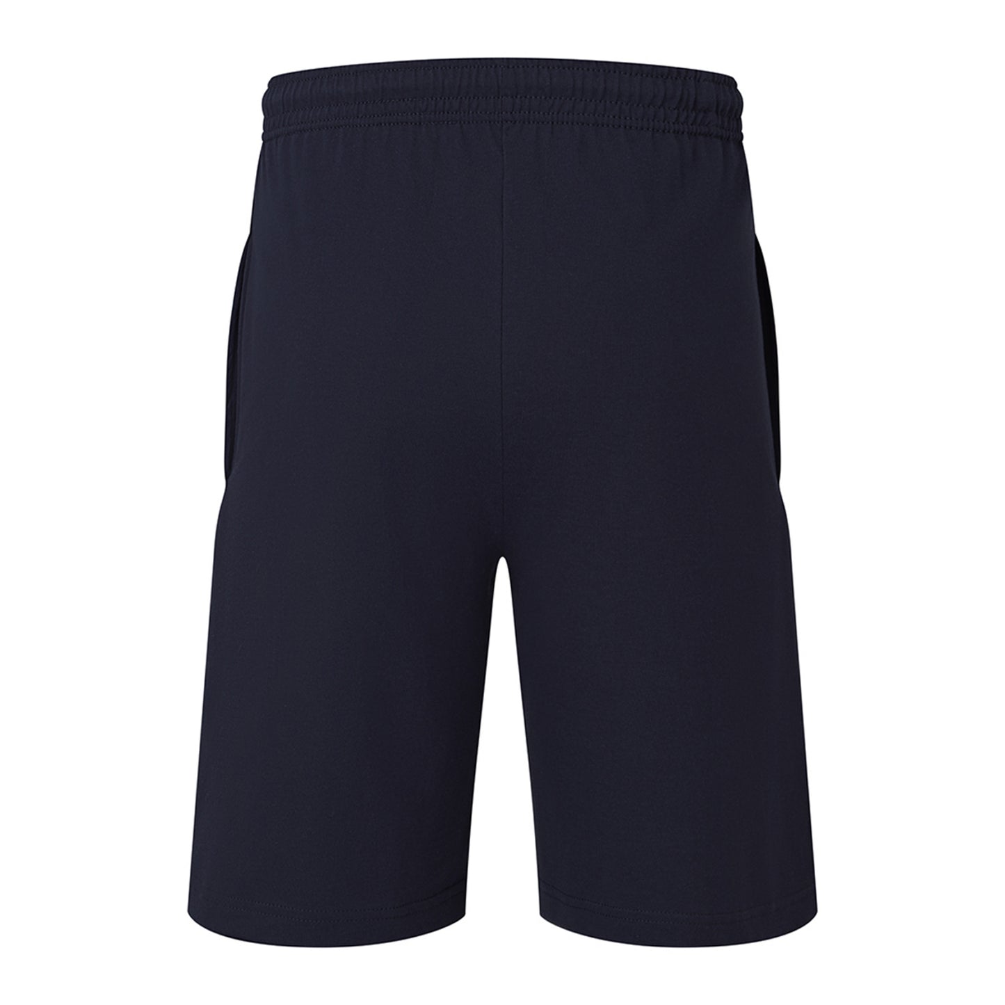 Deep Navy - Back - Fruit of the Loom Mens Iconic Jersey Shorts