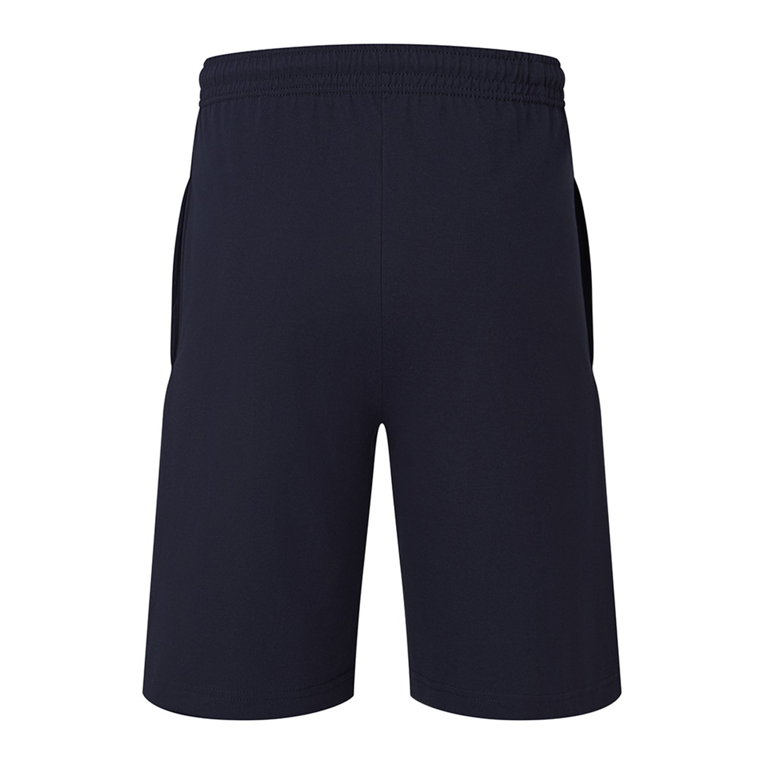 Deep Navy - Back - Fruit of the Loom Mens Iconic Jersey Shorts