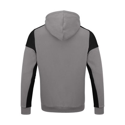 Anthracite-Black - Back - Printer PRIME Mens Hoodie