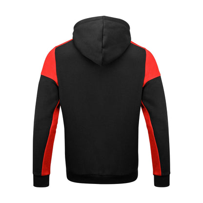 Black-Red - Back - Printer PRIME Mens Hoodie