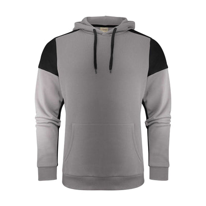 Anthracite-Black - Front - Printer PRIME Mens Hoodie