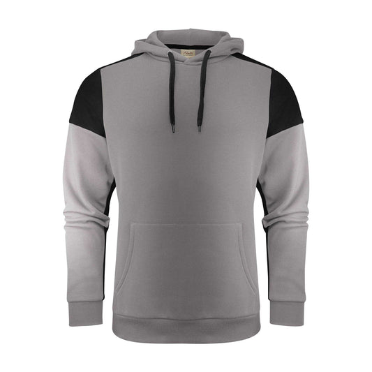 Anthracite-Black - Front - Printer PRIME Mens Hoodie