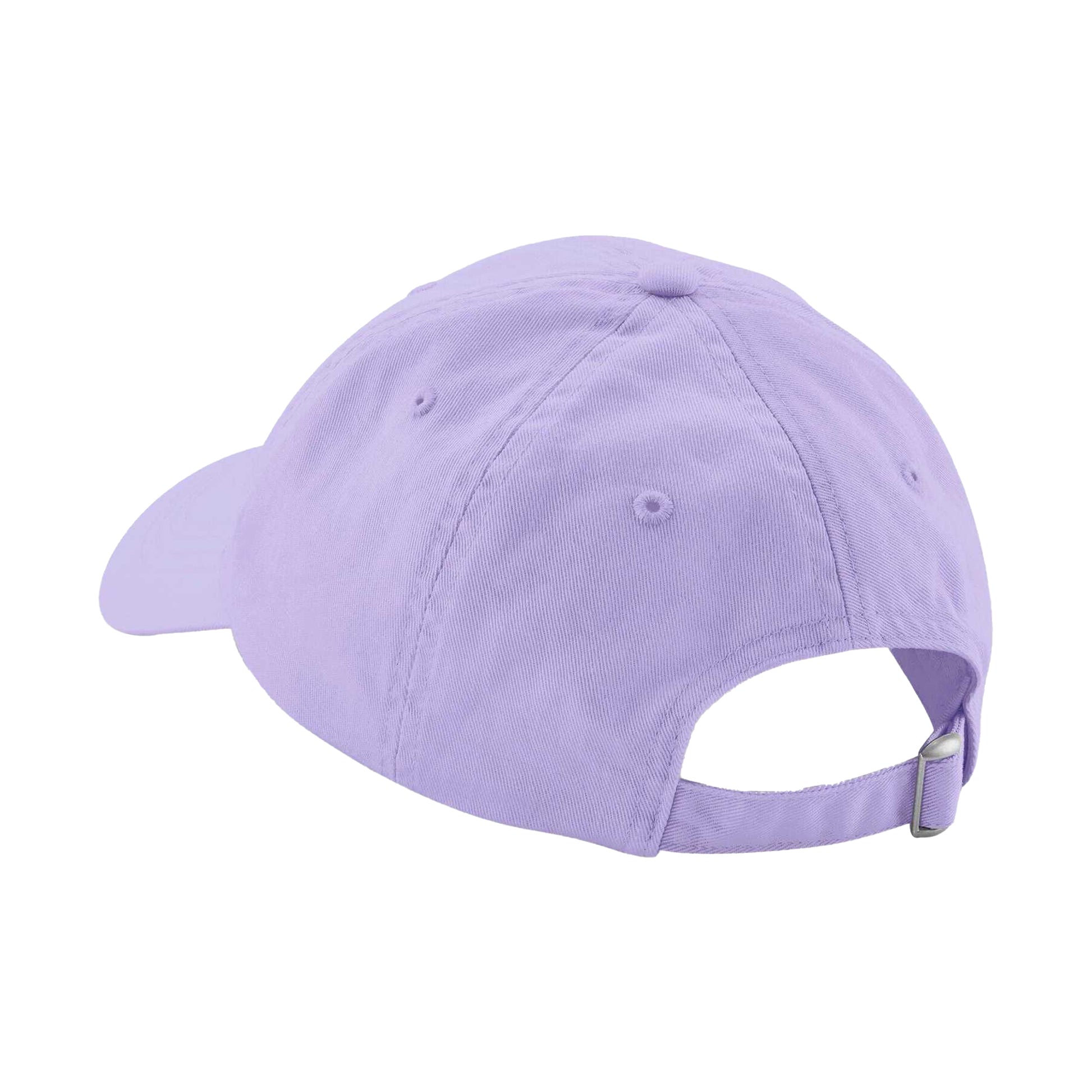 Lavender - Back - Beechfield Childrens-Kids 6 Panel Low Profile Baseball Cap