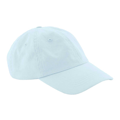 Pastel Blue - Side - Beechfield Childrens-Kids 6 Panel Low Profile Baseball Cap
