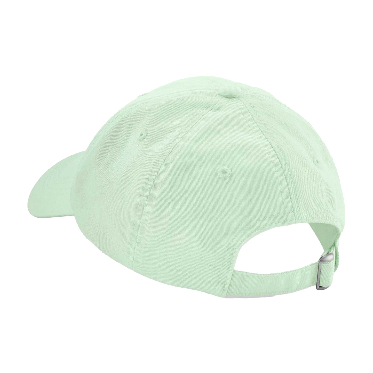 Pastel Mint - Back - Beechfield Childrens-Kids 6 Panel Low Profile Baseball Cap