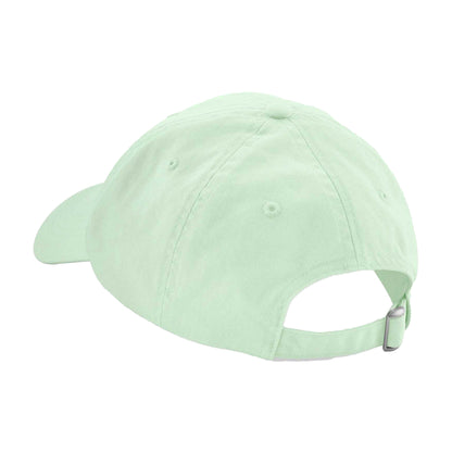 Pastel Mint - Back - Beechfield Childrens-Kids 6 Panel Low Profile Baseball Cap