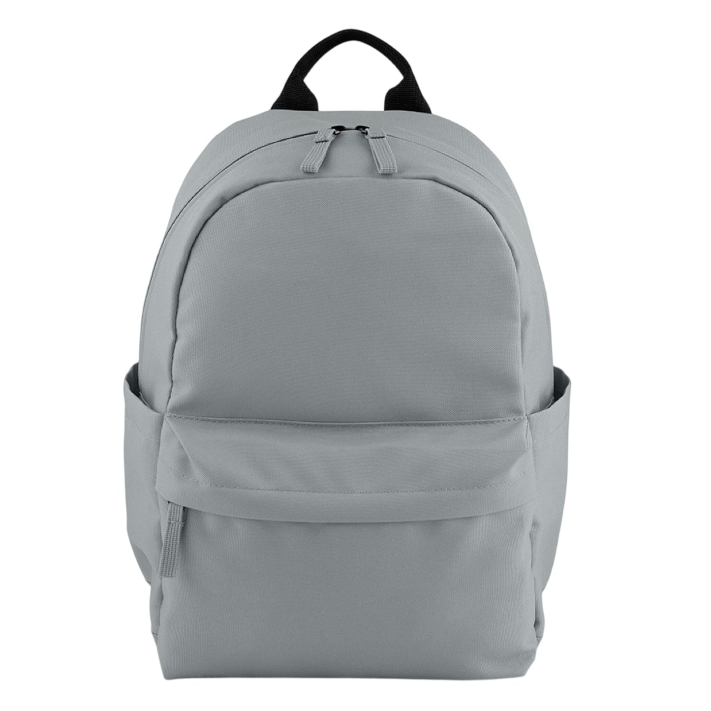 Pure Grey - Side - Bagbase Premium Mini Recycled Backpack