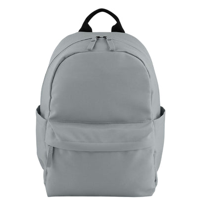 Pure Grey - Side - Bagbase Premium Mini Recycled Backpack
