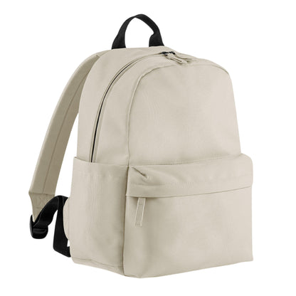 Natural Stone - Front - Bagbase Premium Mini Recycled Backpack