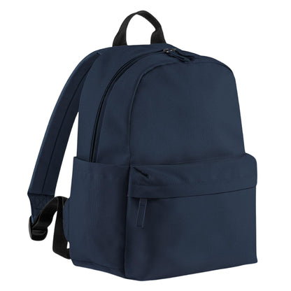 Navy - Front - Bagbase Premium Mini Recycled Backpack