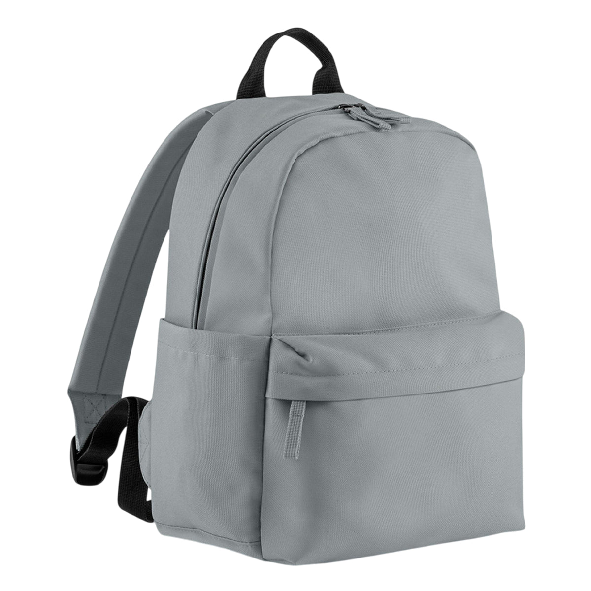 Pure Grey - Front - Bagbase Premium Mini Recycled Backpack