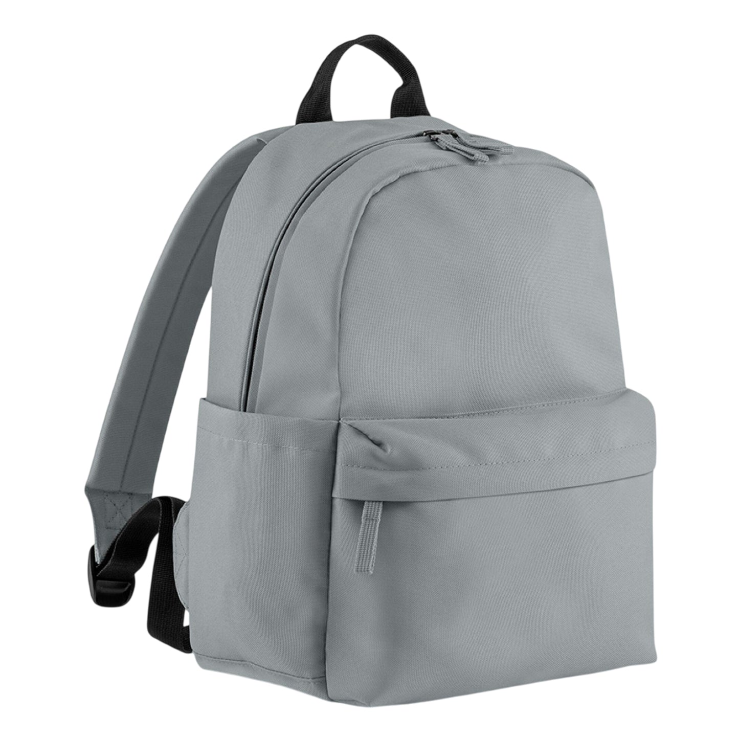 Pure Grey - Front - Bagbase Premium Mini Recycled Backpack