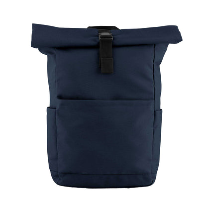 Navy - Back - Bagbase Premium Roll Top Recycled Backpack