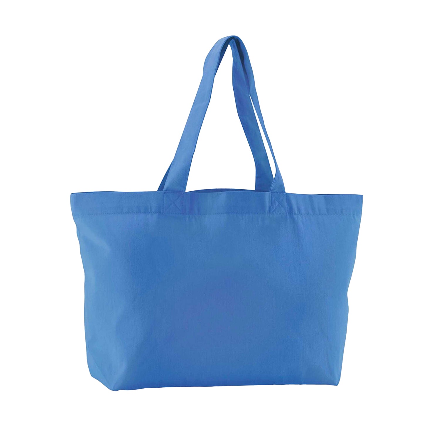 Cornflower Blue - Front - Westford Mill EarthAware Twill Organic Tote Bag
