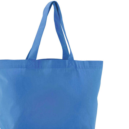 Cornflower Blue - Back - Westford Mill EarthAware Twill Organic Tote Bag