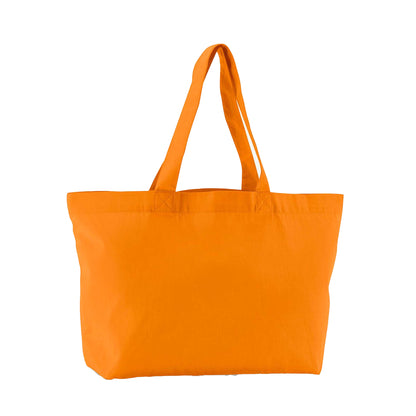 Orange - Front - Westford Mill EarthAware Twill Organic Tote Bag