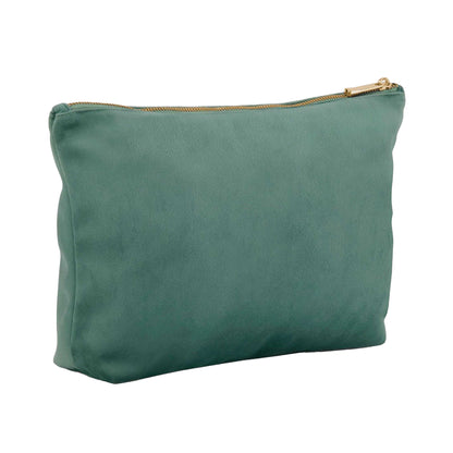 Jade - Front - Bagbase Velvet Pouch