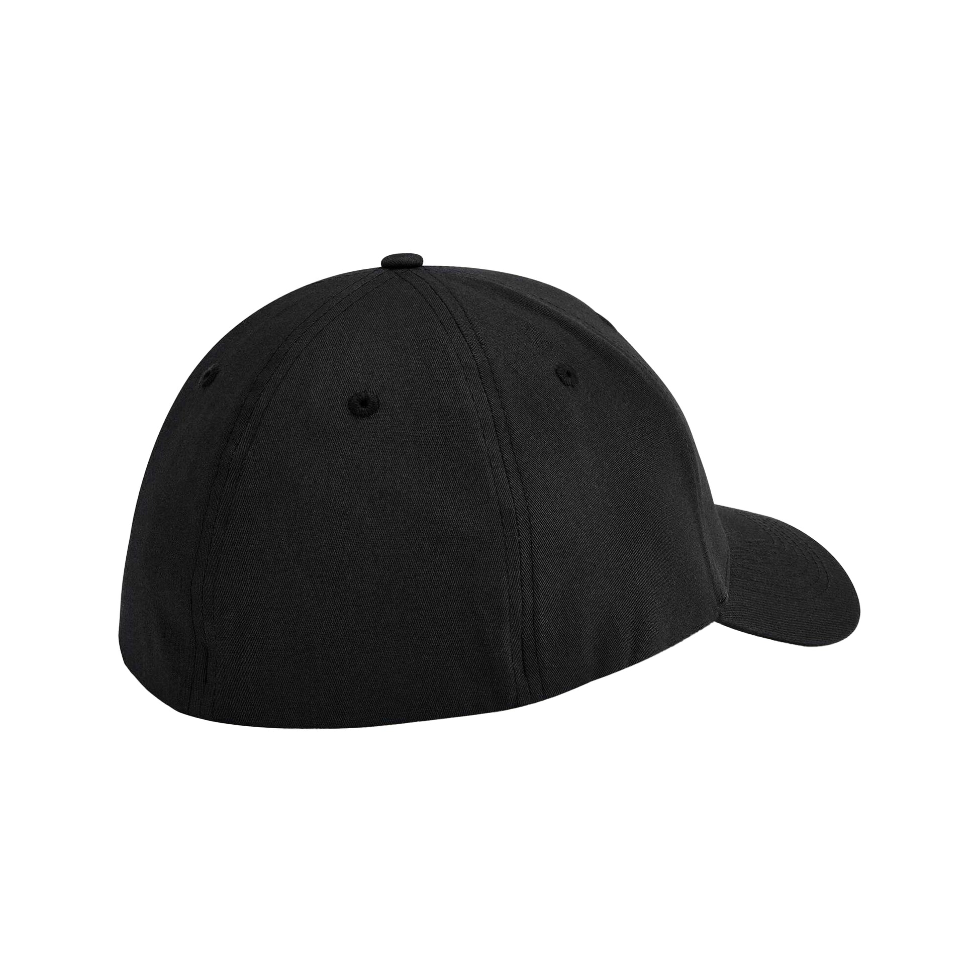 Black - Back - Beechfield EarthAware Stretch Organic Baseball Cap