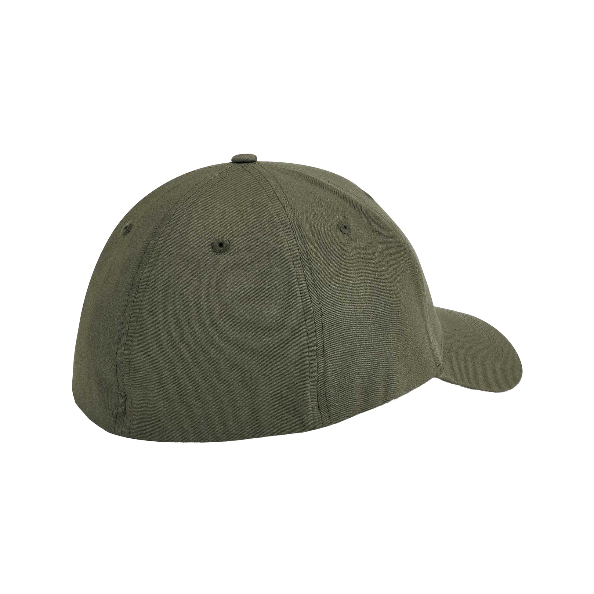 Olive Green - Back - Beechfield EarthAware Stretch Organic Baseball Cap