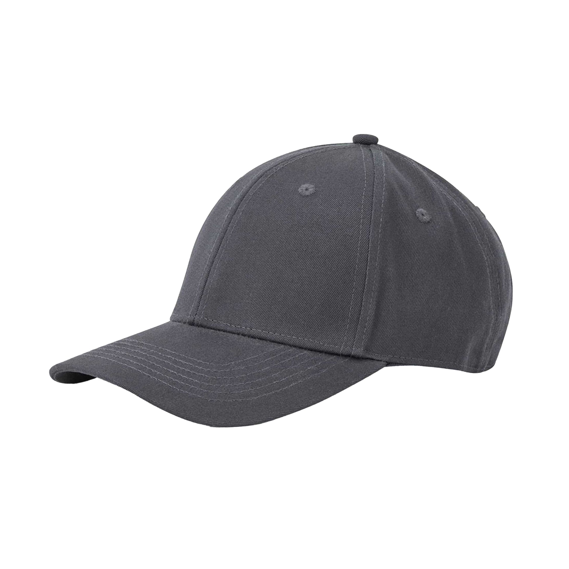Graphite Grey - Back - Beechfield EarthAware 6 Panel Organic Cotton Baseball Cap
