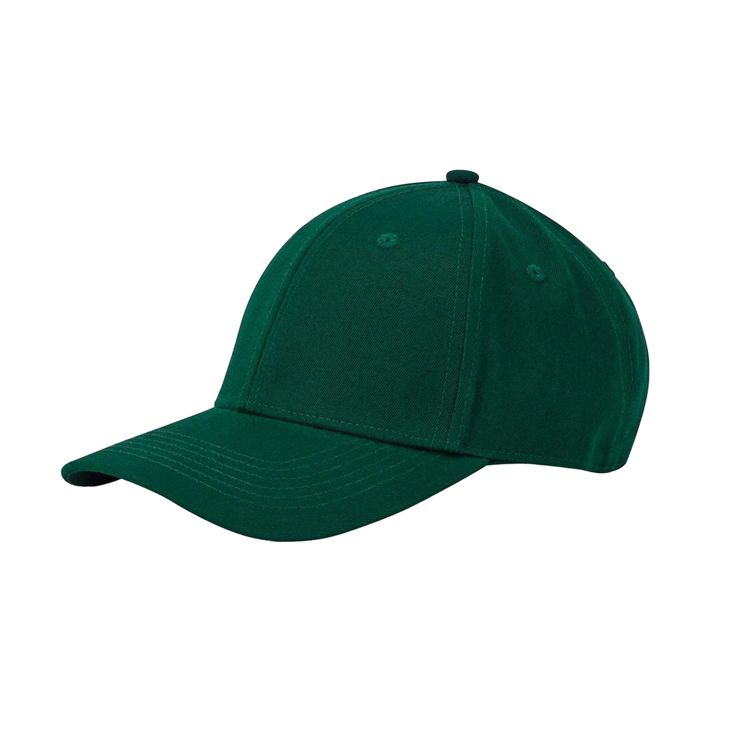 Bottle Green - Back - Beechfield EarthAware 6 Panel Organic Cotton Baseball Cap