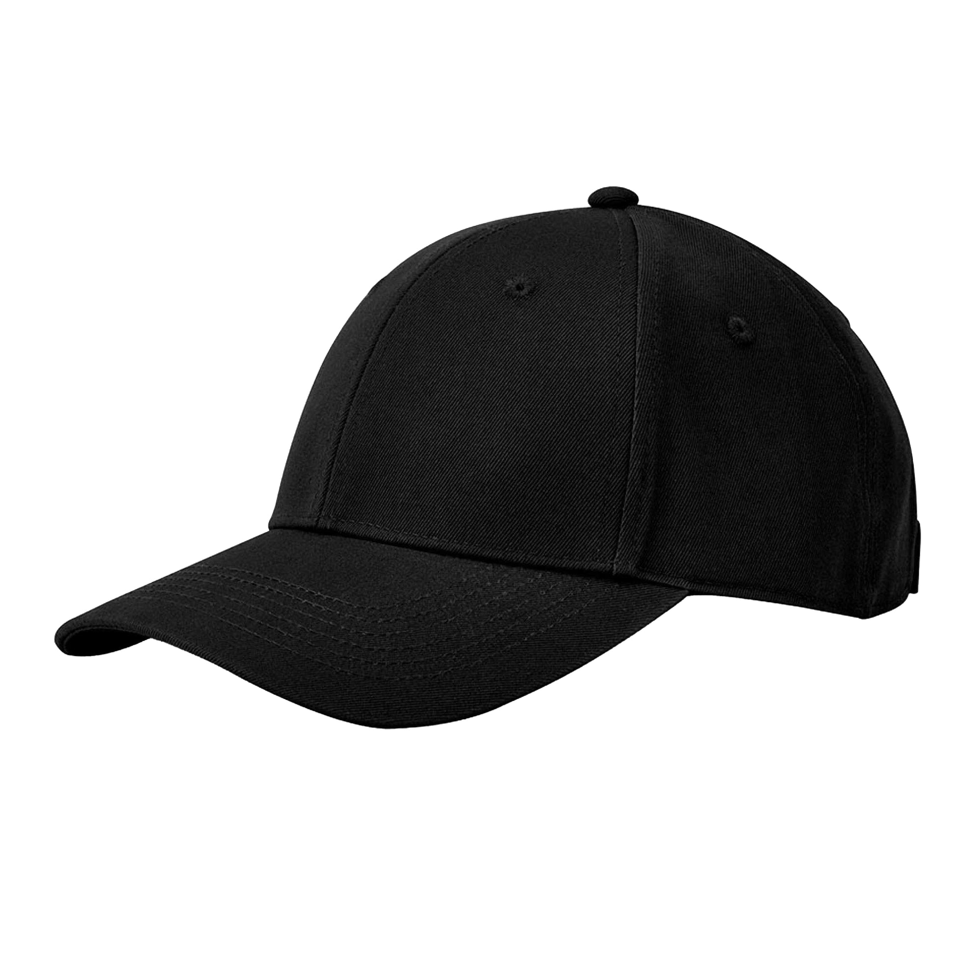 Black - Back - Beechfield Childrens-Kids EarthAware Classic 6 Panel Baseball Cap