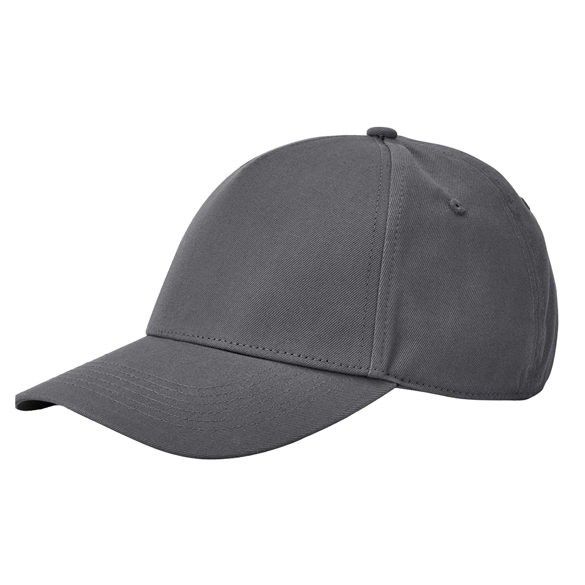 Graphite Grey - Back - Beechfield EarthAware Classic 5 Panel Organic Cotton Baseball Cap