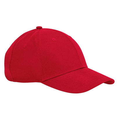 Pure Red - Front - Beechfield Performance Baseball Cap