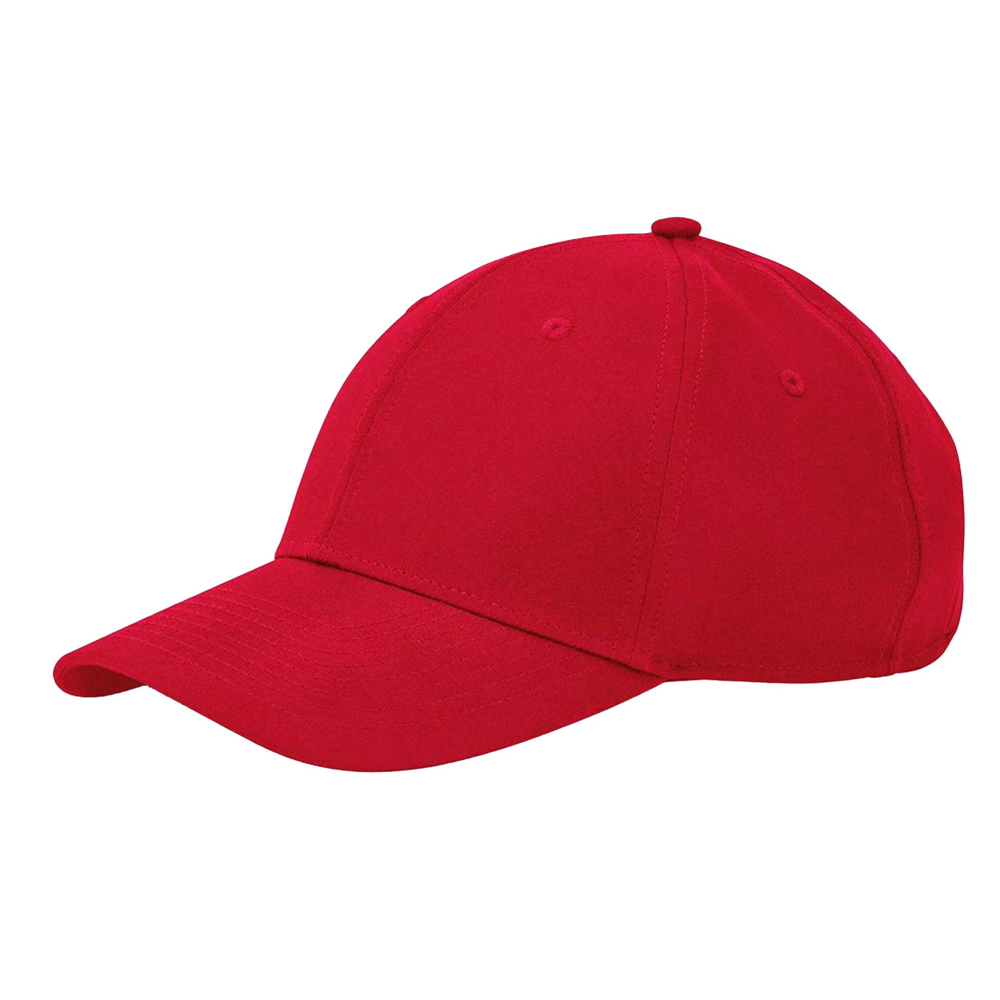 Pure Red - Back - Beechfield Performance Baseball Cap
