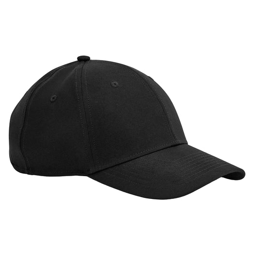 Black - Front - Beechfield Performance Baseball Cap