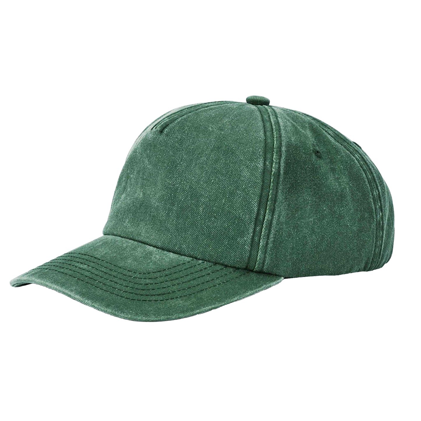 Vintage Bottle Green - Back - Beechfield Relaxed Vintage Baseball Cap