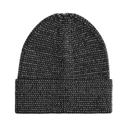 Black - Back - Beechfield Unisex Adult Streetlite Reflective Beanie