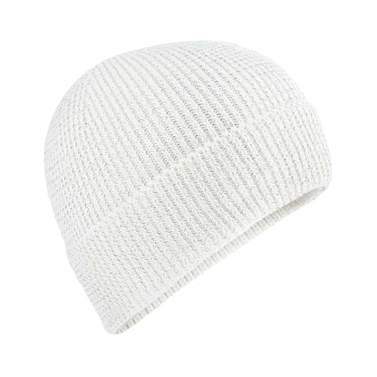 White - Front - Beechfield Unisex Adult Streetlite Reflective Beanie