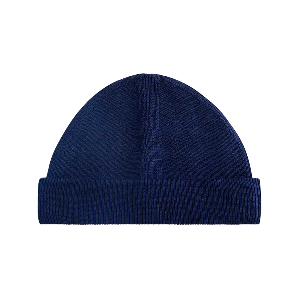 Oxford Navy - Back - Beechfield Unisex Adult Fisherman Organic Cotton Beanie